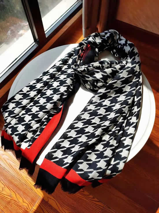 Autumn Winter Female Fashion Scarf Women Replica New Dior Scarves 06